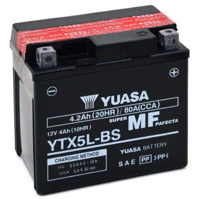 BATTERIA YUASA YTX5L-BS C/ACIDO-0