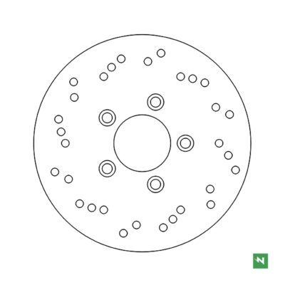 Disco Freno NewFren Anteriore Sym Symphony 125 S - DF4123A-0