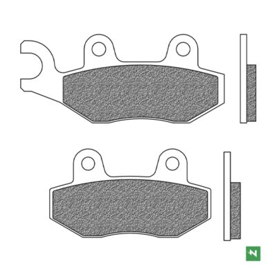 Coppia Pastiglie NewFren Anteriori Kymco People S 150 Eu 4 - FD0122BA-0