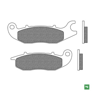 Coppia Pastiglie NewFren Anteriori Honda CBR 125 - FD0355BT-0