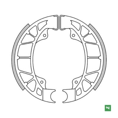 Ganasce Freno Posteriore Newfren Piaggio Vespa Lx - GF0261-0