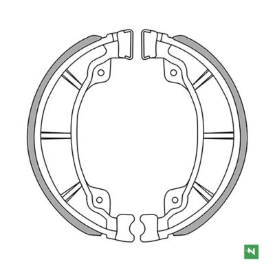Ganasce Freno Posteriore Newfren Sym Symphony 50 - GF1317-0