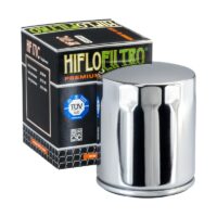 Filtro Olio Cromato Hiflo HF171C - Harley Davidson-0