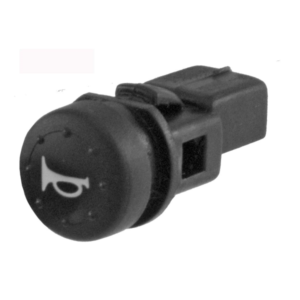 Pulsante Clacson Tondo Nero Per Veicoli Piaggio Rms 246130060-0
