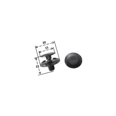 Rivetto in plastica Rms per Suzuki Cod. 121832006-0