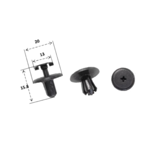 Rivetto in plastica Rms per Yamaha Cod. 121832009-0