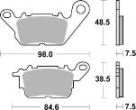 Coppia Pastiglie SBS Anteriori Yamaha N-Max 125/150 - 226HF-0